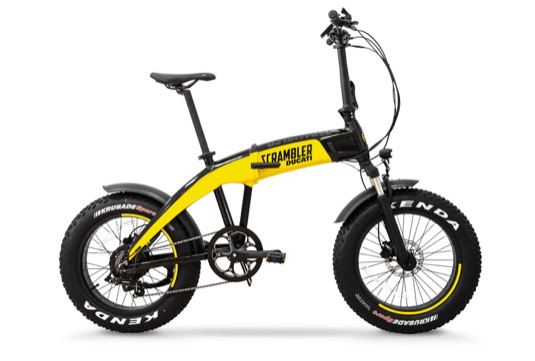 elektrokolo elektrické kolo Ducati Scrambler