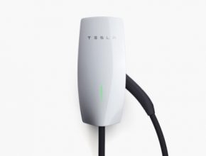 auto Tesla elektromobily nabíjecí stanice Wallbox Tesla Wall Connector
