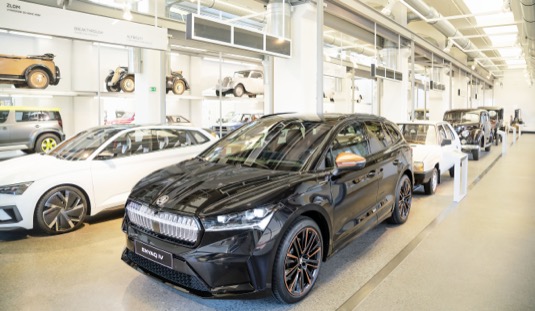 auto elektromobil Škoda Enyaq iV