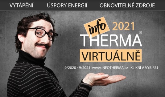 Infotherma 2021 bude virtuální. Součástí Infothermy 2022 bude opět bohatý doprovodný program a několik poradenských středisek.