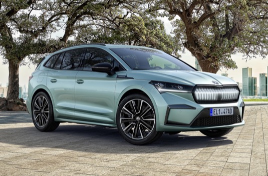 auto elektromobil Škoda Enyaq iV