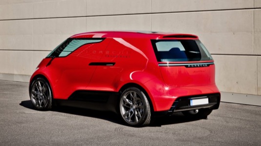 auto Porsche Renndienst elektromobil