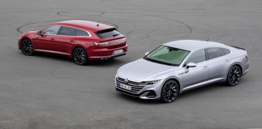 Nové modely Arteon a Arteon Shooting Brake nabízejí exkluzivní design a nejmodernější techniku