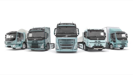Nákladní elektromobily Volvo Trucks