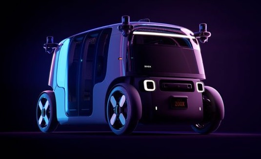 Robotický taxi elektromobil Amazon Zoox