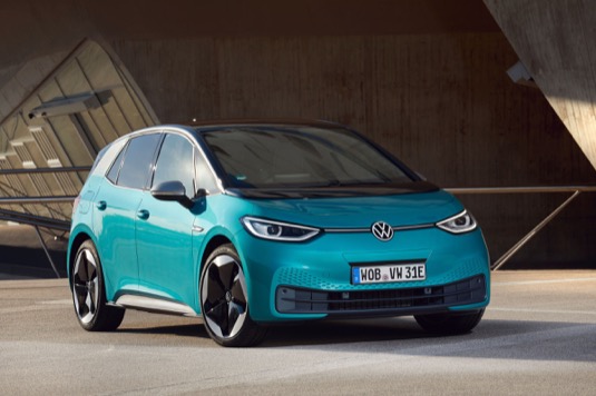auto elektromobil Volkswagen ID.3 tepelné čerpadlo