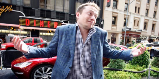 Elon Musk, spoluzakladatem a šéf společnosti Tesla