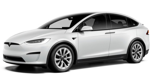 Nová podoba elektromobilu Tesla Model X
