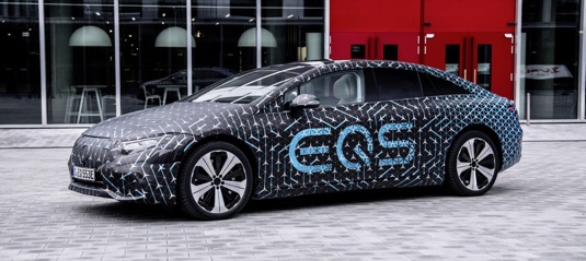 auto Mercedes-Benz EQS elektromobil