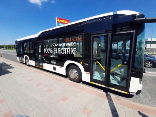 COMETT PLUS testoval první čistě elektrický autobus