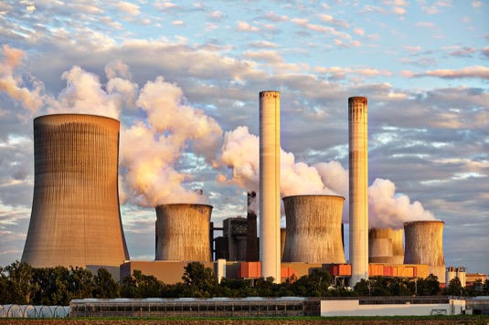 uhelná elektrárna velká Británie