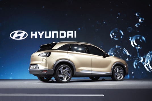 hyundai auto na vodík