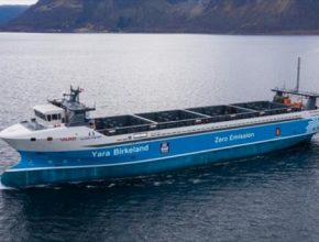 Yara Birkeland elektrická kontejnerová loď