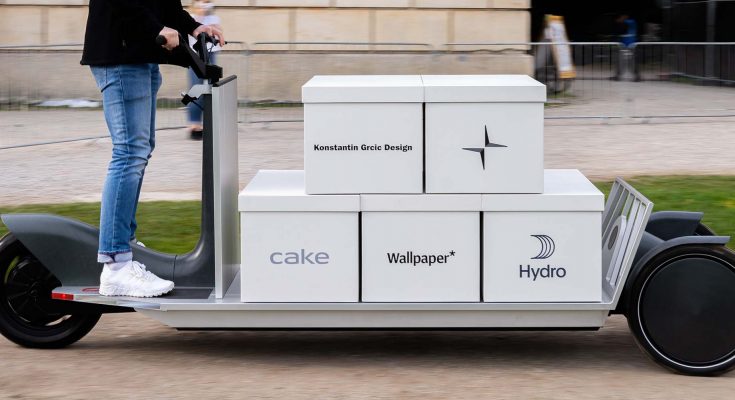 elektrická tříkolka elektromobil Polestar Re:Move