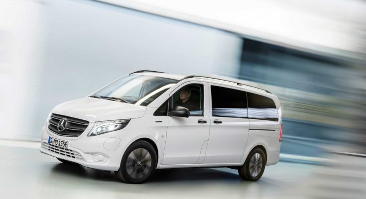 Elektrická dodávka Mercedes-Benz eVito Tourer. foto: Mercedes-Benz Vans