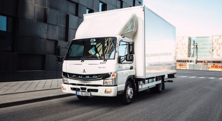 Elektrická dodávka FUSO eCanter. foto: Daimler Truck