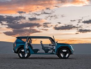 Kia Concept EV9 - takhle nějak bude vypadat nový SUV elektromobil značky Kia. foto: Kia