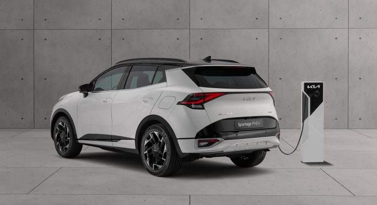 Kia Sportage PHEV plug-in hybrid. foto: Kia