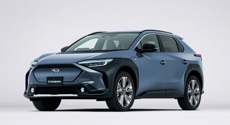 Dodávky elektromobilu Subaru Solterra mají začít v polovině roku 2022. foto: Subaru
