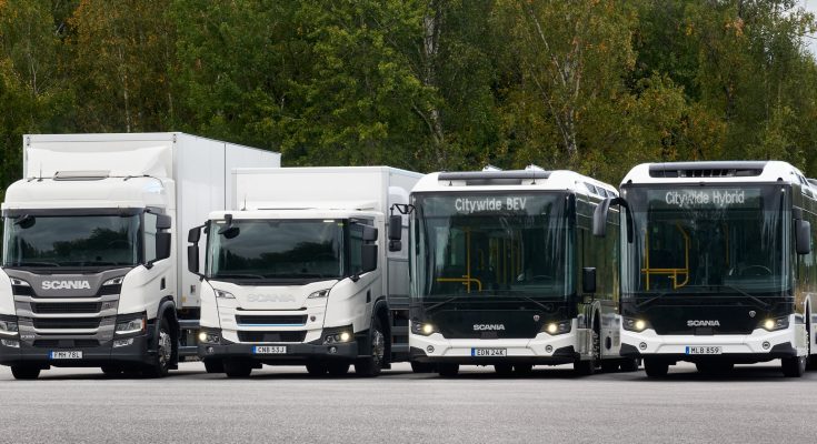 Bateriové články v elektromobilech Scania jsou speciálně přizpůsobeny pro těžká nákladní vozidla. foto: Scania
