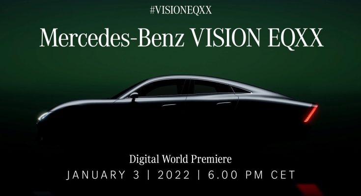 Koncept elektromobilu Mercedes-Benz Vision EQXX se světu představí už příští pondělí. foto: Mercedes