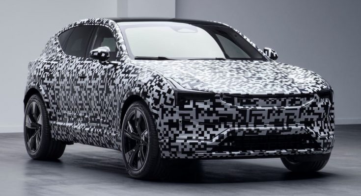 Volvo prozatím vnadí na první koncepční obrázky elektromobilu Polestar 3. foto: Volvo