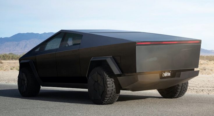 Tesla Cybertruck má jít do výroby snad už koncem roku 2022, tedy s několikaletým zpožděním. Proti konkurenci by měl nabídnout velmi zajímavou cenu. foto: Tesla