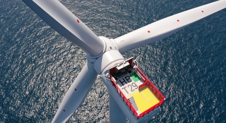 Větrná turbína Siemens Gamesa 8 MW. foto: Orsted