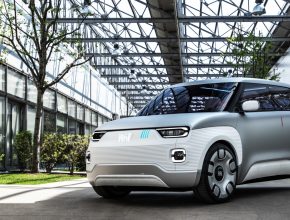 Koncept elektromobilu Fiat Centoventi z roku 2019. Z něj bude vycházet nový Fiat Panda. foto: Stellantis