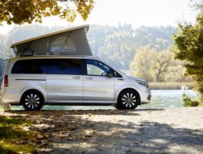 Elektromobil Mercedes-Benz EQV je k dispozici také v kempingové přestavbě. foto: Mercedes-Benz Vans