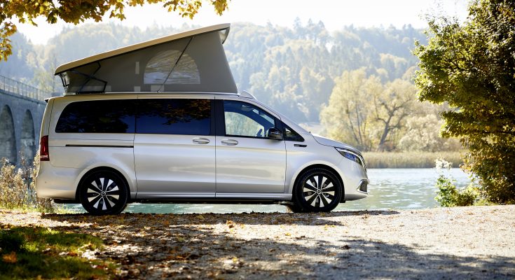 Elektromobil Mercedes-Benz EQV je k dispozici také v kempingové přestavbě. foto: Mercedes-Benz Vans