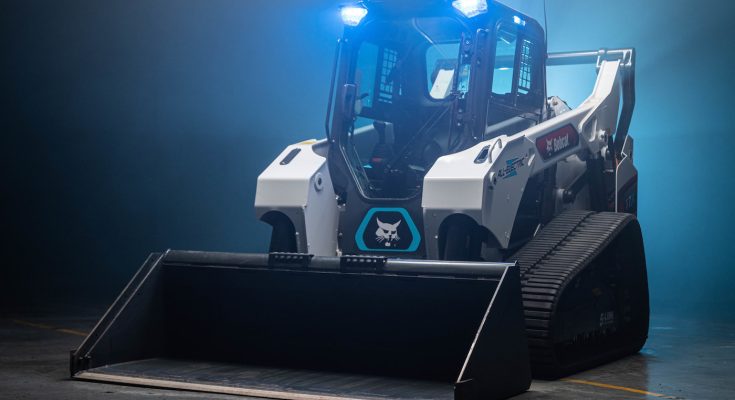 Plně elektrický nakladač Bobcat. foto: Doosan Bobcat