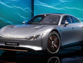 Koncept elektromobilu Mercedes-Benz Vision EQXX byl představen na veletrhu CES: Zda se někdy dostane do výroby je nejisté. foto: Mercedes-Benz