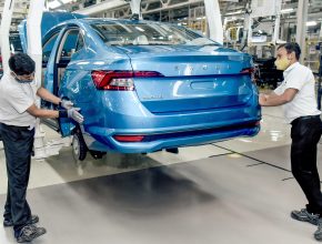 Výroba vozů Škoda Slavia v Indii. foto: Škoda Auto