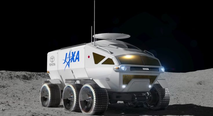 Toyota ve spolupráci s Japonskou kosmickou agenturou (JAXA) pokračuje ve výrobě kosmického vodíkového vozidla Lunar Cruiser.