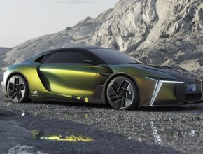 Koncept elektromobilu DS E-TENSE Performance naznačuje budoucí směřování značky DS Automobiles a styl jejích sériových modelů. foto: DS
