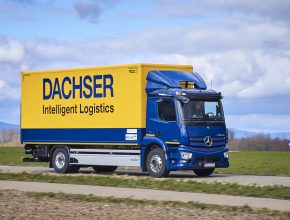 Dachser využívá v logistice plně elektrické nákladní auto eActros. foto: Dachser