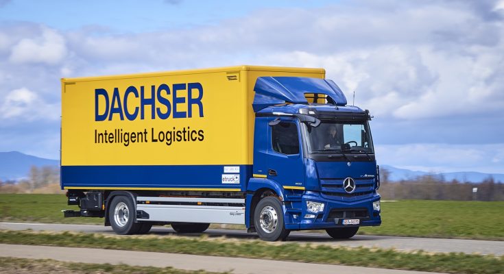 Dachser využívá v logistice plně elektrické nákladní auto eActros. foto: Dachser
