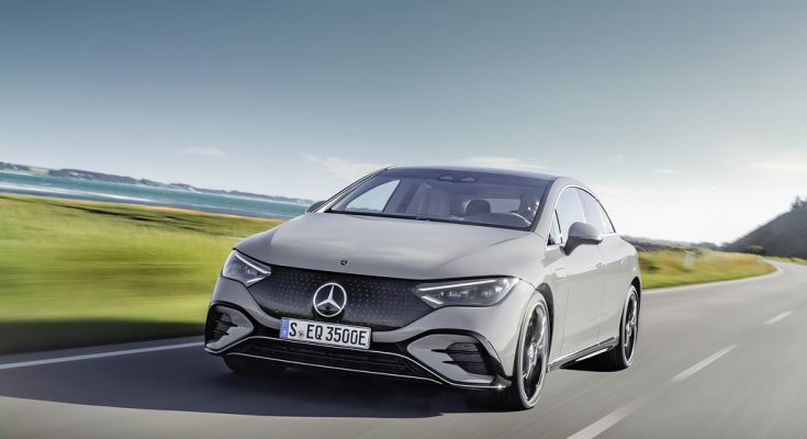 Nový elektromobil Mercedes-AMG EQE vstupuje také na český trh. foto: Mercedes-Benz