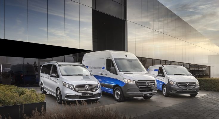 Model eVito byl představen již v roce 2017, v roce 2019 následoval eSprinter a v roce 2020 EQV.