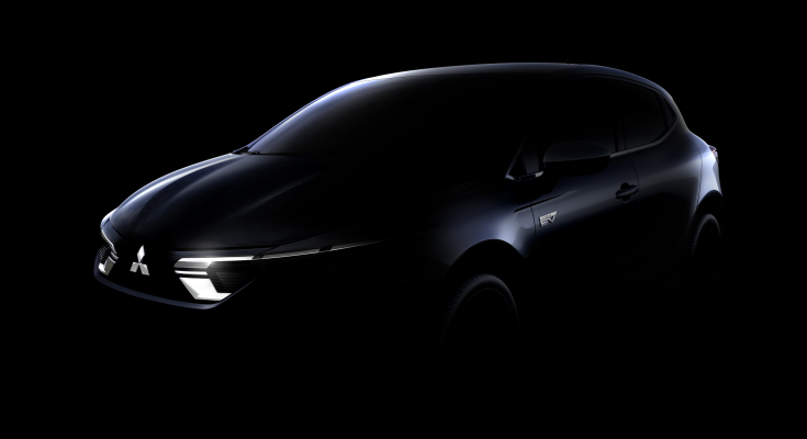 Model Mitsubishi Colt je připravený vstoupit na podzim 2023 do samotného středu evropského segmentu B bude vybaven nejnovějšími technologiemi a pohony včetně hybridního (HEV). foto: Mitsubishi
