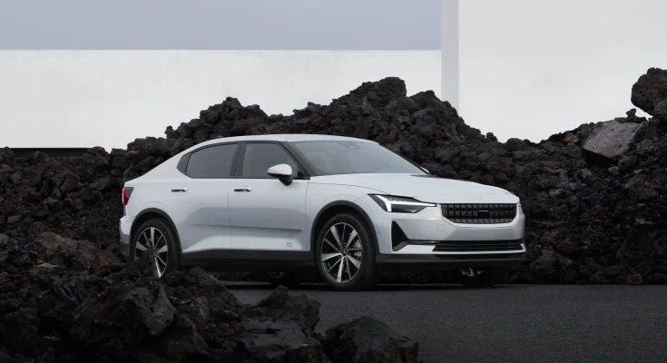 Elektromobily Polestar 2 se vyrábějí v Číně. foto: Polestar