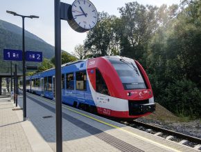 Vodíkový vlak Coradia iLint od Alstomu v Rakousku. foto: Alstom