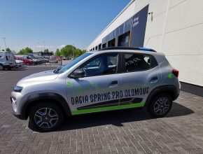 Elektromobil Dacia Spring jako sdílený vůz. foto: Autonapůl
