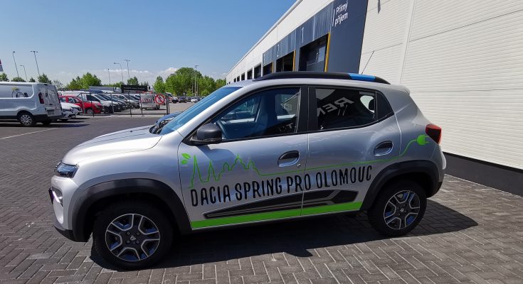 Elektromobil Dacia Spring jako sdílený vůz. foto: Autonapůl