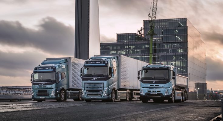 Řada těžkých nákladních elektromobilů Volvo. foto: Volvo Trucks