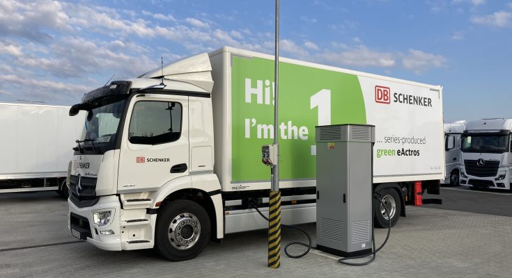 Akumulátorový elektrický eActros bude používán pro provoz v oblasti Lipska a okolí
