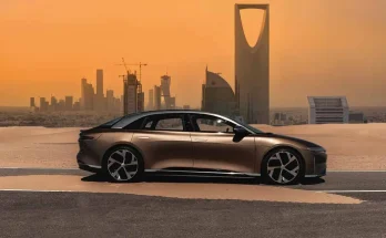 Elektromobil Lucid Air se bude z USA exportovat mimo jiné do Saudské Arábie. foto: Lucid Group