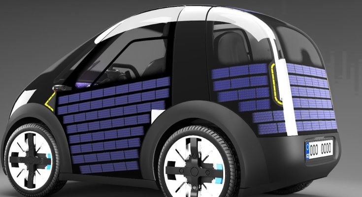 Digitální návrh solárního elektromobilu Quasar. foto: Tomáš Sarnovsky
