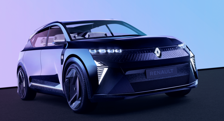 Renault Scenic Vision - koncept auta na vodík z francouzské dílny. foto: Renault